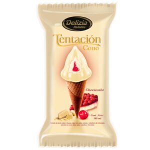 delizia helado cono tentacion cheesecake
