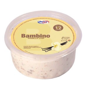 delizia helado vaso bambino vainilla x 05 litro